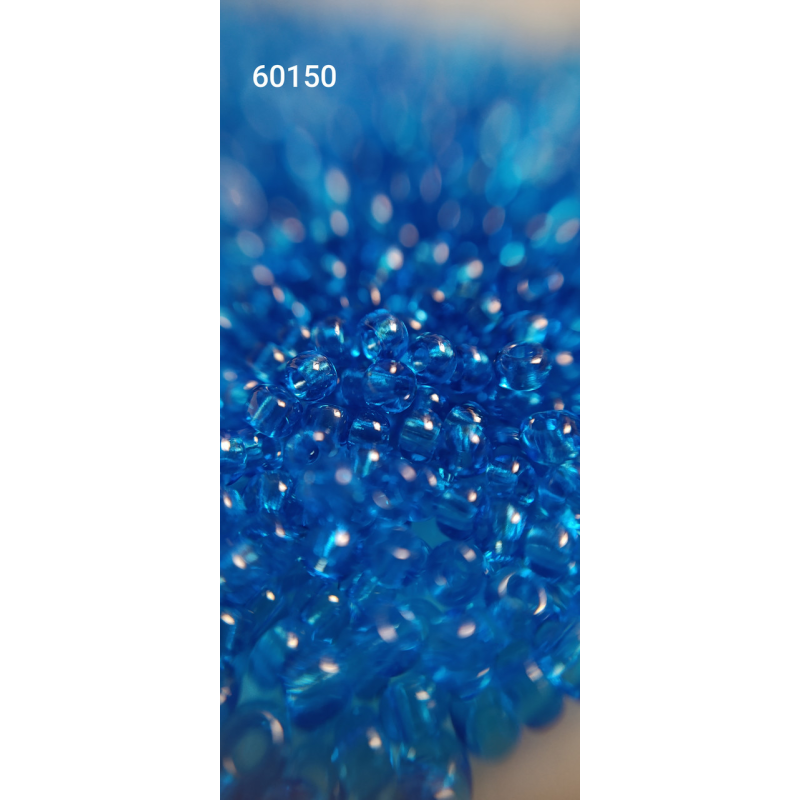 Чеський бісер Preciosa 10/0, 60150 блакитний, 50 г — бісер для рукоділля, прикрас і вишивки Чеський бісер Preciosa 10/0, 60150 блакитний, 50 г — бісер для рукоділля, прикрас і вишивки