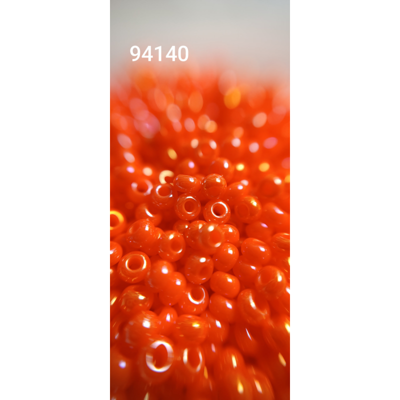 Чеський бісер Preciosa 10/0, 94140 оранжевий, 50 г — бісер для рукоділля, прикрас і вишивки Чеський бісер Preciosa 10/0, 94140 оранжевий, 50 г — бісер для рукоділля, прикрас і вишивки