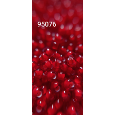 Чеський бісер Preciosa 10/0, 95076 червоний, 50 г — бісер для рукоділля, прикрас і вишивки