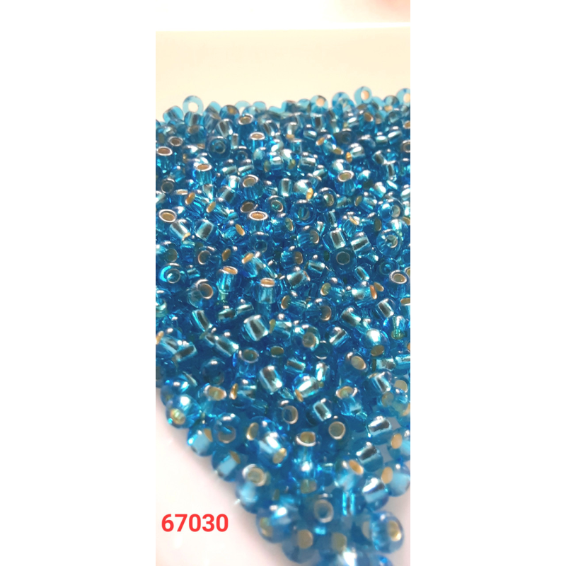 Чеський бісер Preciosa 10/0, 67030 блакитний, 50 г — бісер для рукоділля, прикрас і вишивки Чеський бісер Preciosa 10/0, 67030 блакитний, 50 г — бісер для рукоділля, прикрас і вишивки