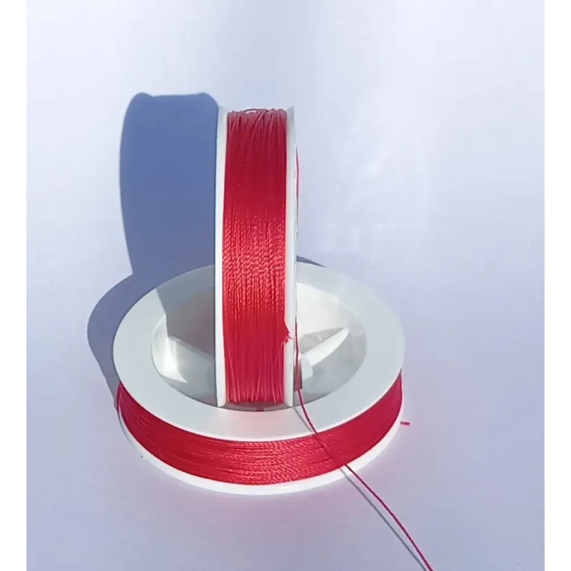 Нитка Титан 60 Spark Beads, 60 м, червоний — нитка для бісероплетіння, вишивки, рукоділля Нитка Титан 60 Spark Beads, 60 м, червоний — нитка для бісероплетіння, вишивки, рукоділля