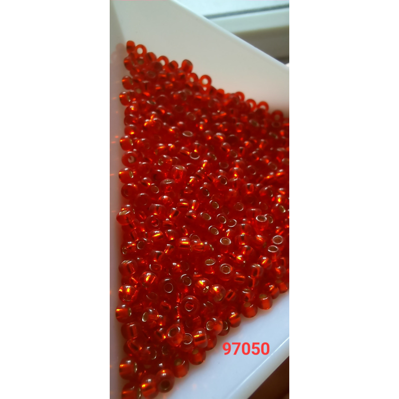 Чеський бісер Preciosa 10/0, 97050 червоний, 50 г — бісер для рукоділля, прикрас і вишивки Чеський бісер Preciosa 10/0, 97050 червоний, 50 г — бісер для рукоділля, прикрас і вишивки