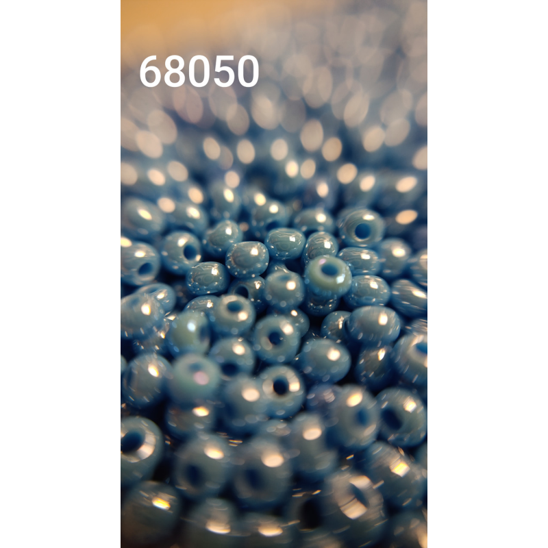 Чеський бісер Preciosa 10/0, 68050 блакитний, 1 г — бісер для рукоділля, прикрас і вишивки Чеський бісер Preciosa 10/0, 68050 блакитний, 1 г — бісер для рукоділля, прикрас і вишивки