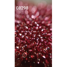 Чеський бісер Preciosa 10/0, 08298 рожевий, 1 г — бісер для рукоділля, прикрас і вишивки