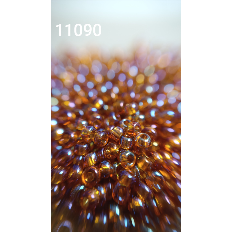 Чеський бісер Preciosa 10/0, 11090 коричневий, 1 г — бісер для рукоділля, прикрас і вишивки Чеський бісер Preciosa 10/0, 11090 коричневий, 1 г — бісер для рукоділля, прикрас і вишивки