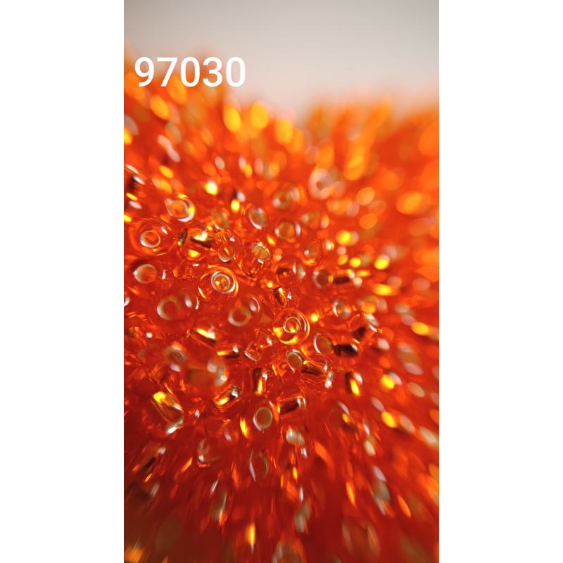 Чеський бісер Preciosa 10/0, 97030 оранжевий, 1 г — бісер для рукоділля, прикрас і вишивки Чеський бісер Preciosa 10/0, 97030 оранжевий, 1 г — бісер для рукоділля, прикрас і вишивки