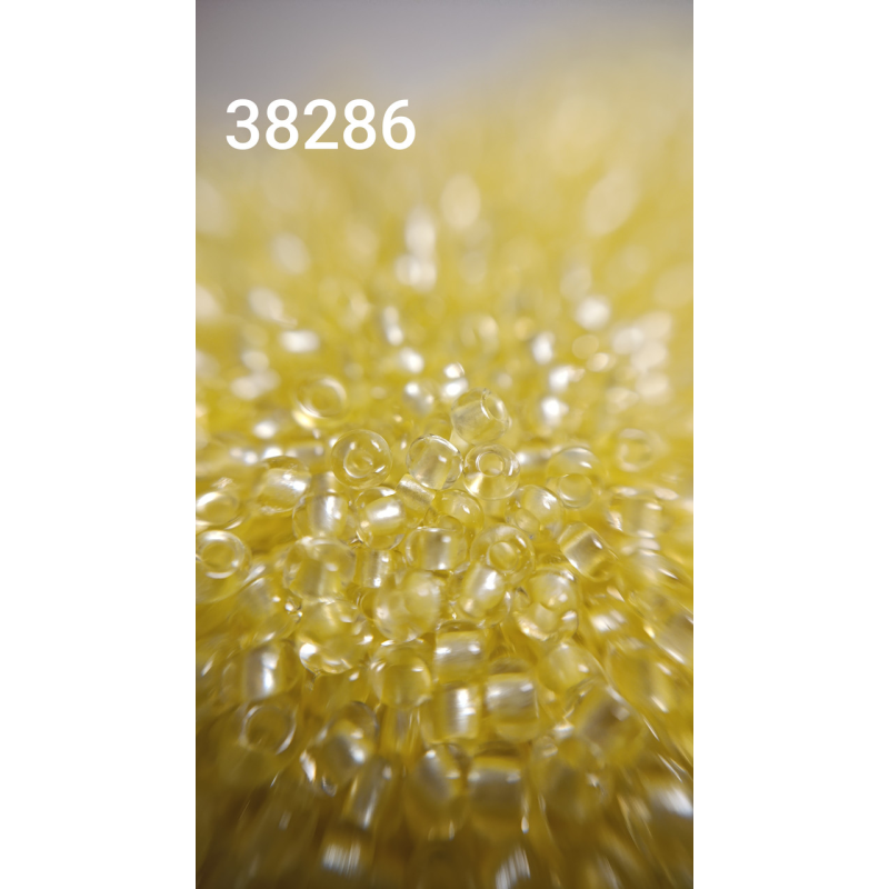 Чеський бісер Preciosa 10/0, 38286 181 жовтий, 1 г — бісер для рукоділля, прикрас і вишивки Чеський бісер Preciosa 10/0, 38286 181 жовтий, 1 г — бісер для рукоділля, прикрас і вишивки