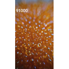 Чеський бісер Preciosa 10/0, 91000 оранжевий, 1 г — бісер для рукоділля, прикрас і вишивки