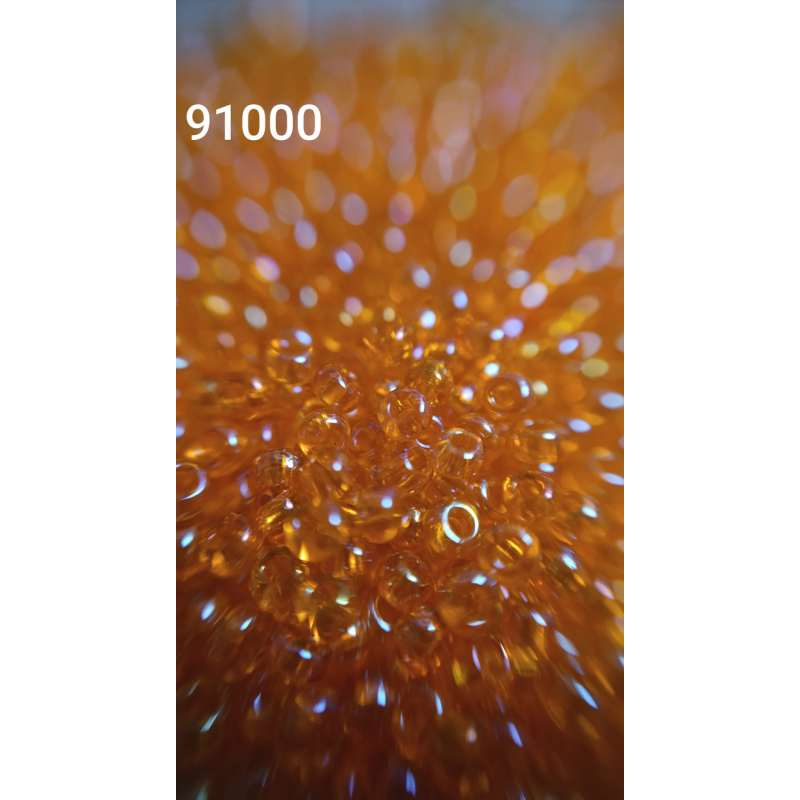 Чеський бісер Preciosa 10/0, 91000 оранжевий, 1 г — бісер для рукоділля, прикрас і вишивки Чеський бісер Preciosa 10/0, 91000 оранжевий, 1 г — бісер для рукоділля, прикрас і вишивки