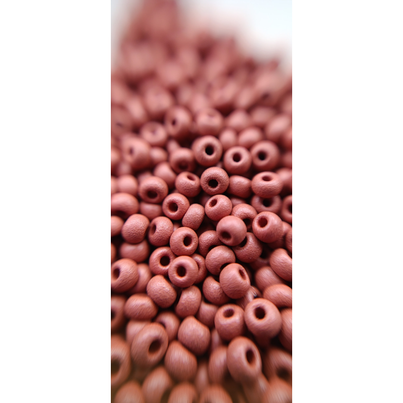 Чеський бісер Preciosa 10/0, 22m07 коричневий матовий, 5 г — бісер для рукоділля, прикрас і вишивки Чеський бісер Preciosa 10/0, 22m07 коричневий матовий, 5 г — бісер для рукоділля, прикрас і вишивки