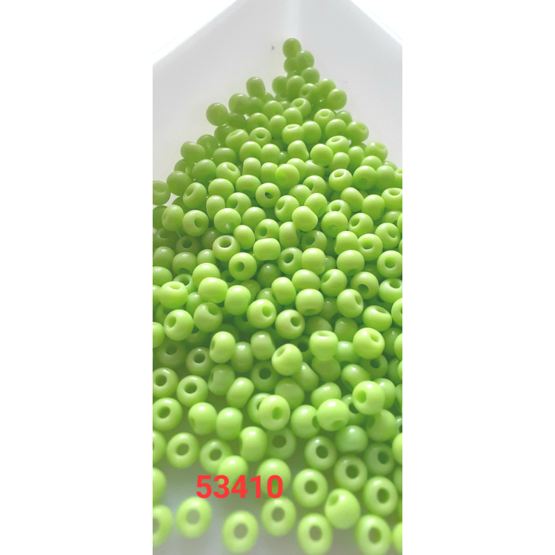 Чеський бісер Preciosa 10/0, 53410 салатовий, 50 г — бісер для рукоділля, прикрас і вишивки Чеський бісер Preciosa 10/0, 53410 салатовий, 50 г — бісер для рукоділля, прикрас і вишивки