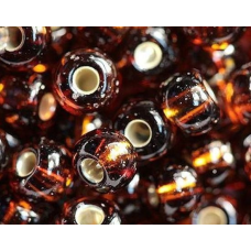 Чеський бісер Preciosa 6/0, 17110 золотистий, 50 г — бісер для рукоділля, прикрас і вишивки