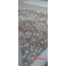 Чеський бісер Preciosa 10/0, 38302м білий, 50 г — бісер для рукоділля, прикрас і вишивки