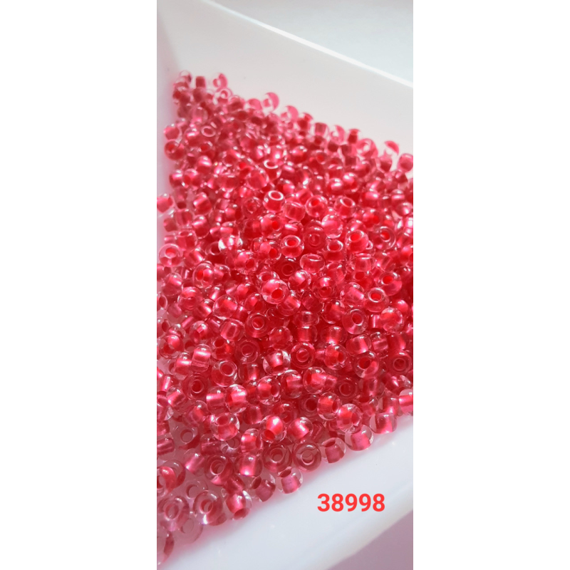 Чеський бісер Preciosa 10/0, 38998 рожевий, 50 г — бісер для рукоділля, прикрас і вишивки Чеський бісер Preciosa 10/0, 38998 рожевий, 50 г — бісер для рукоділля, прикрас і вишивки