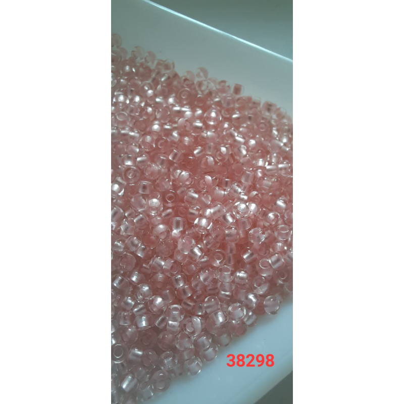 Чеський бісер Preciosa 10/0, 03192 рожевий, 50 г — бісер для рукоділля, прикрас і вишивки
