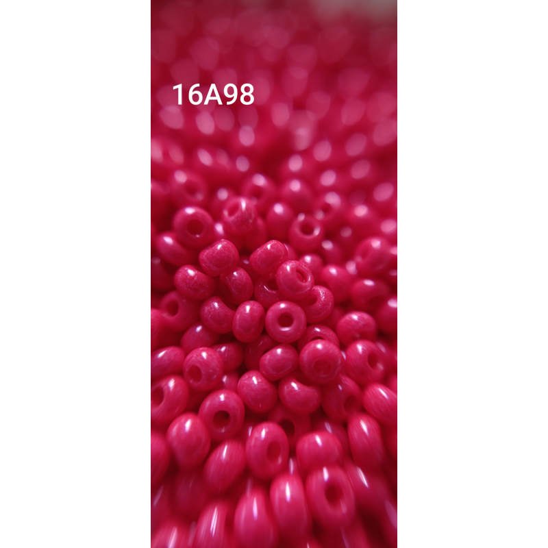 Чеський бісер Preciosa 10/0, 16А98 рожевий, 50 г — бісер для рукоділля, прикрас і вишивки Чеський бісер Preciosa 10/0, 16А98 рожевий, 50 г — бісер для рукоділля, прикрас і вишивки