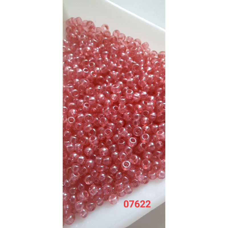 Чеський бісер Preciosa 10/0, 07622 рожевий, 50 г — бісер для рукоділля, прикрас і вишивки Чеський бісер Preciosa 10/0, 07622 рожевий, 50 г — бісер для рукоділля, прикрас і вишивки