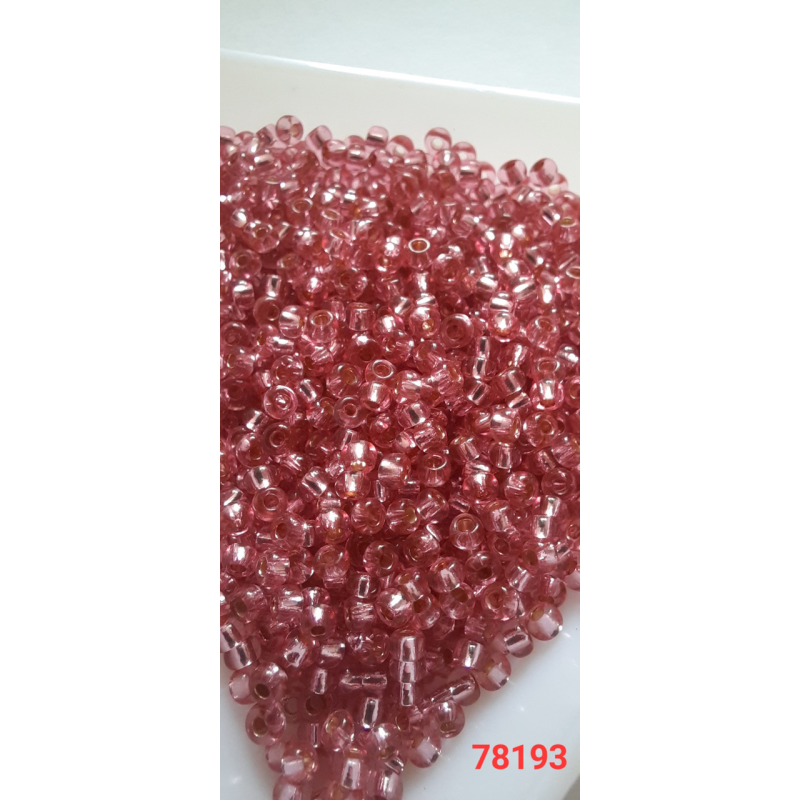 Чеський бісер Preciosa 10/0, 78193 рожевий, 50 г — бісер для рукоділля, прикрас і вишивки Чеський бісер Preciosa 10/0, 78193 рожевий, 50 г — бісер для рукоділля, прикрас і вишивки