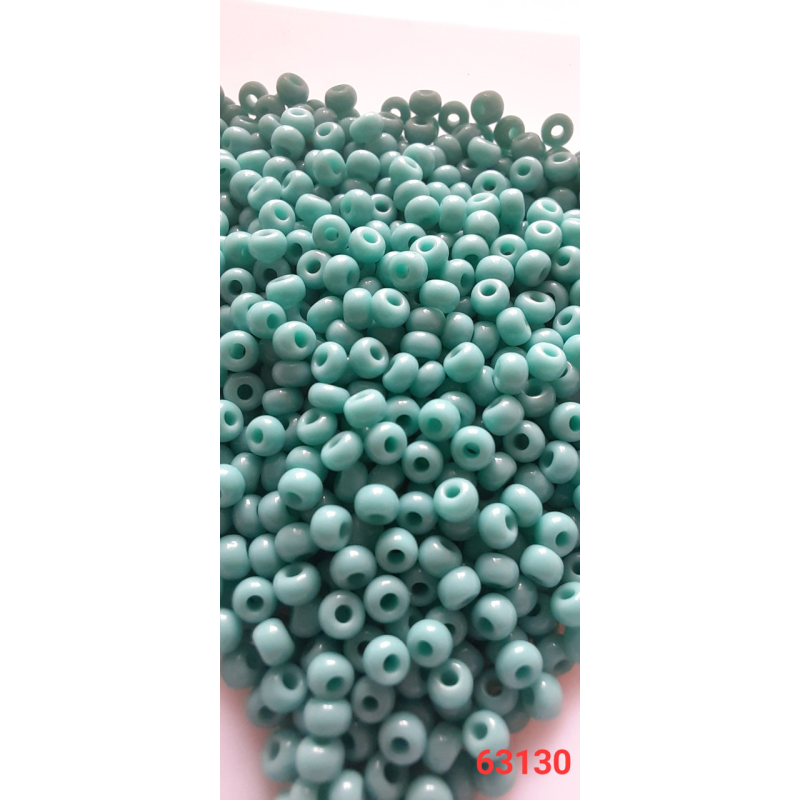 Чеський бісер Preciosa 10/0, 63130 бірюзовий, 50 г — бісер для рукоділля, прикрас і вишивки Чеський бісер Preciosa 10/0, 63130 бірюзовий, 50 г — бісер для рукоділля, прикрас і вишивки