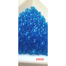 Чеський бісер Preciosa 10/0, 60030 блакитний, 50 г — бісер для рукоділля, прикрас і вишивки