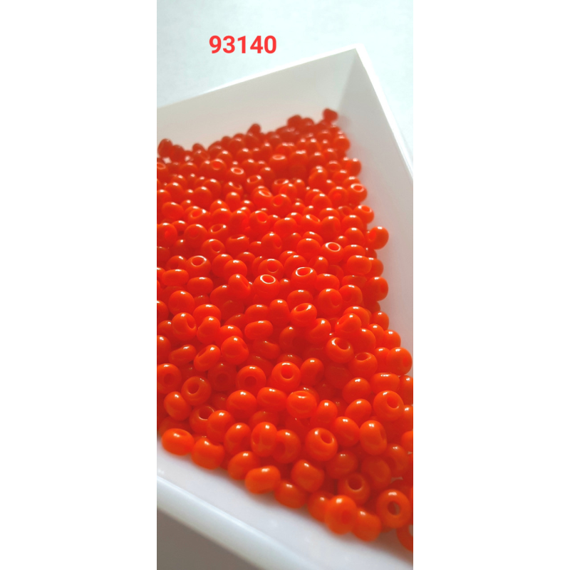 Чеський бісер Preciosa 10/0, 93140 оранжевий,, 50 г — бісер для рукоділля, прикрас і вишивки Чеський бісер Preciosa 10/0, 93140 оранжевий,, 50 г — бісер для рукоділля, прикрас і вишивки