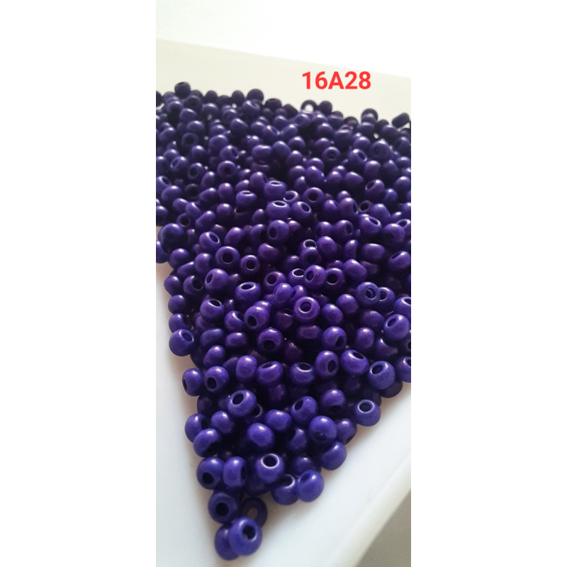 Чеський бісер Preciosa 10/0, 16А28 фіолетовий, 50 г — бісер для рукоділля, прикрас і вишивки Чеський бісер Preciosa 10/0, 16А28 фіолетовий, 50 г — бісер для рукоділля, прикрас і вишивки