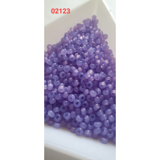 Чеський бісер Preciosa 10/0, 02123 фіолетовий, 50 г — бісер для рукоділля, прикрас і вишивки