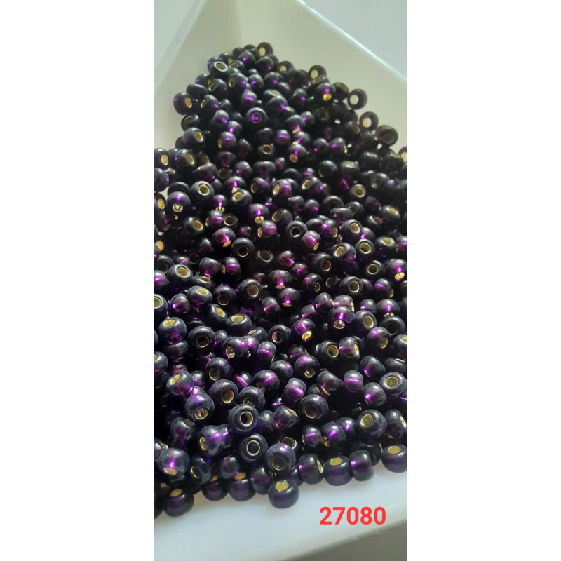 Чеський бісер Preciosa 10/0, 27080 бузковий, 50 г — бісер для рукоділля, прикрас і вишивки Чеський бісер Preciosa 10/0, 27080 бузковий, 50 г — бісер для рукоділля, прикрас і вишивки