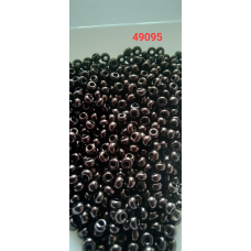 Чеський бісер Preciosa 10/0, 49095 бузковий, 50 г — бісер для рукоділля, прикрас і вишивки